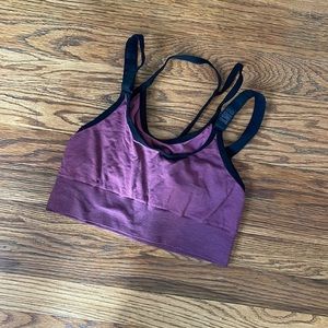 Double strap Victoria’s Secret pink, sports bra